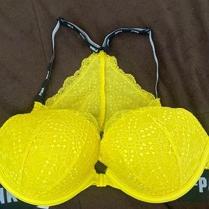 Pink victoria secret Yelp bra
